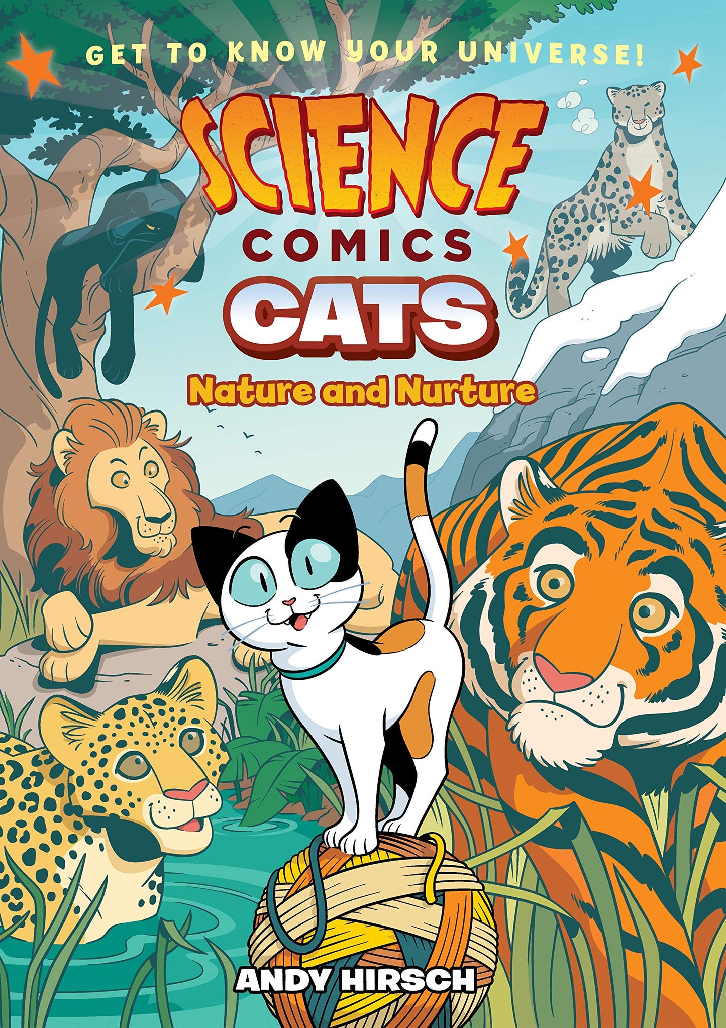 Science Comics: Cats: Nature and Nurture book cover