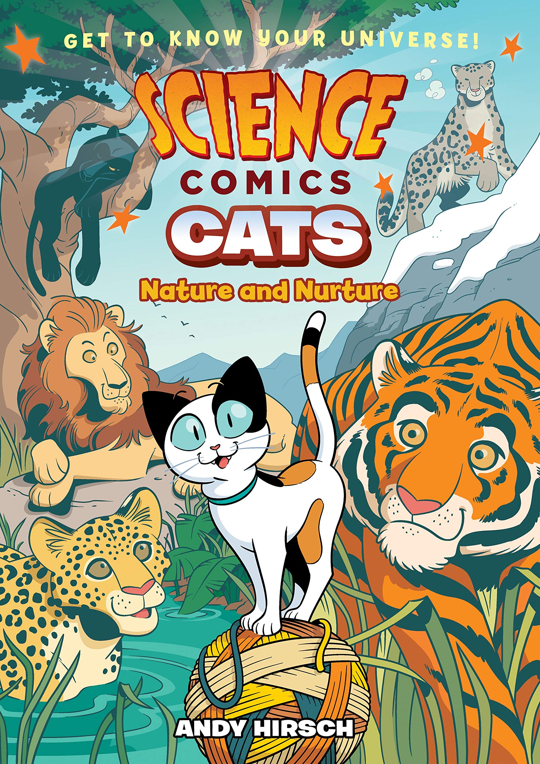 Science Comics: Cats: Nature and Nurture book cover