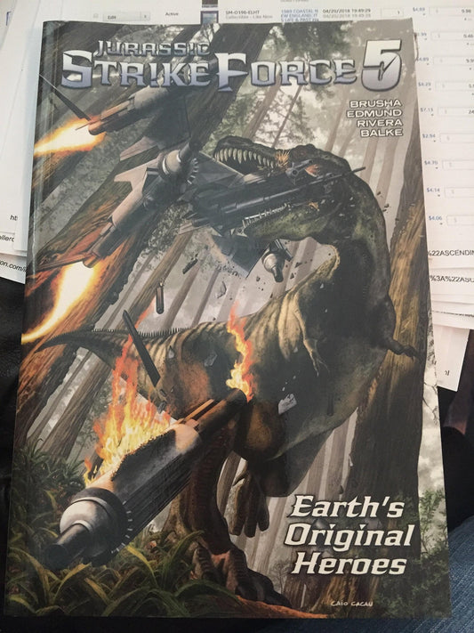 Jurassic Strike 5 Volume 1 book cover