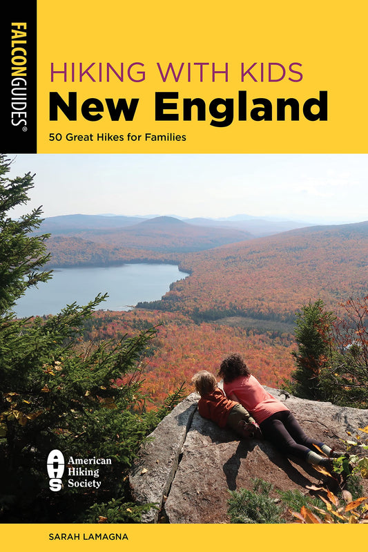 Hiking with Kids New England book cover