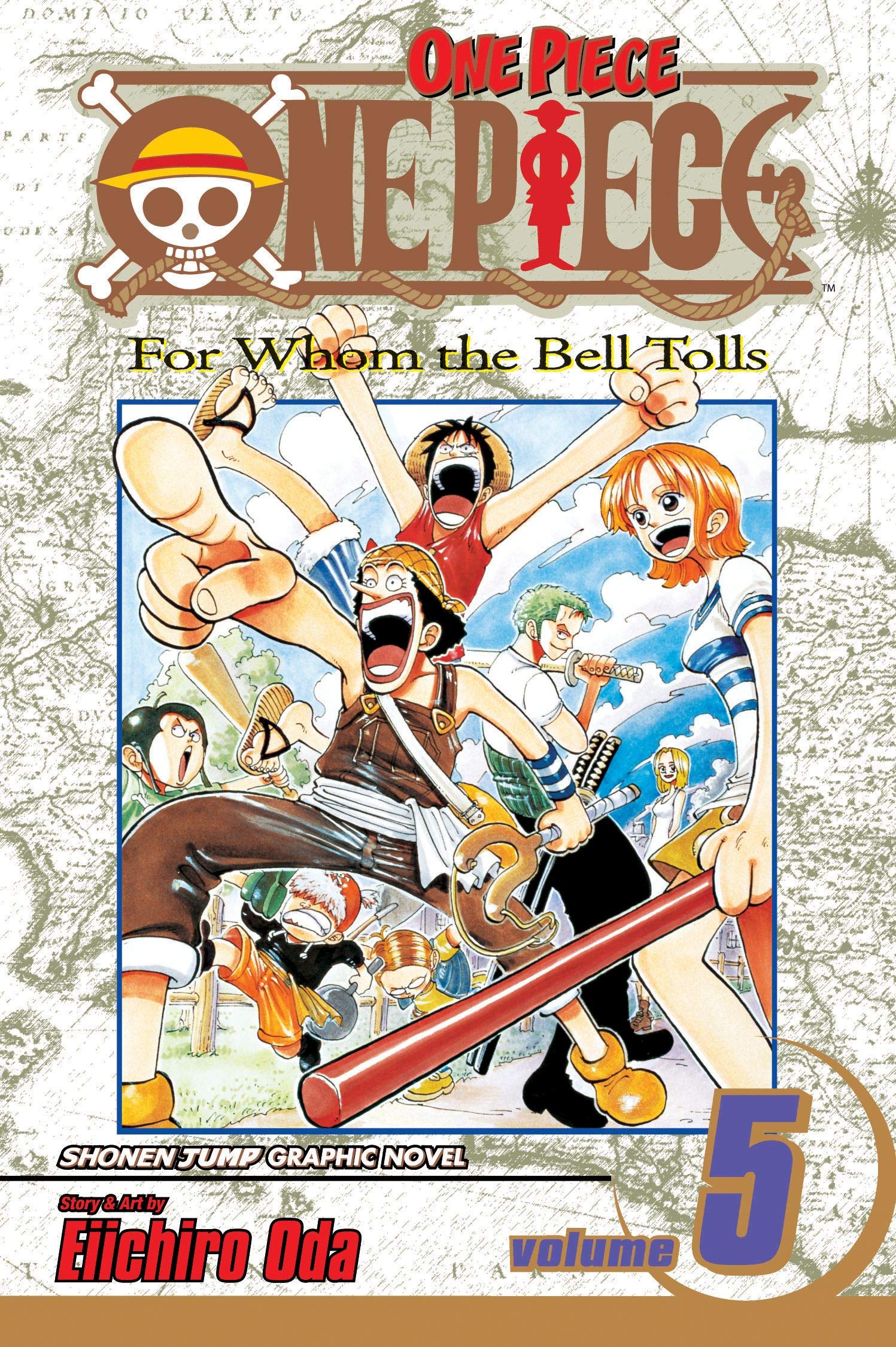 One Piece Volume 5 book cover