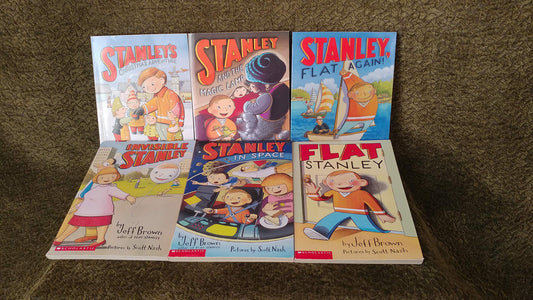 Stanley, Flat Again (Flat Stanley) book cover