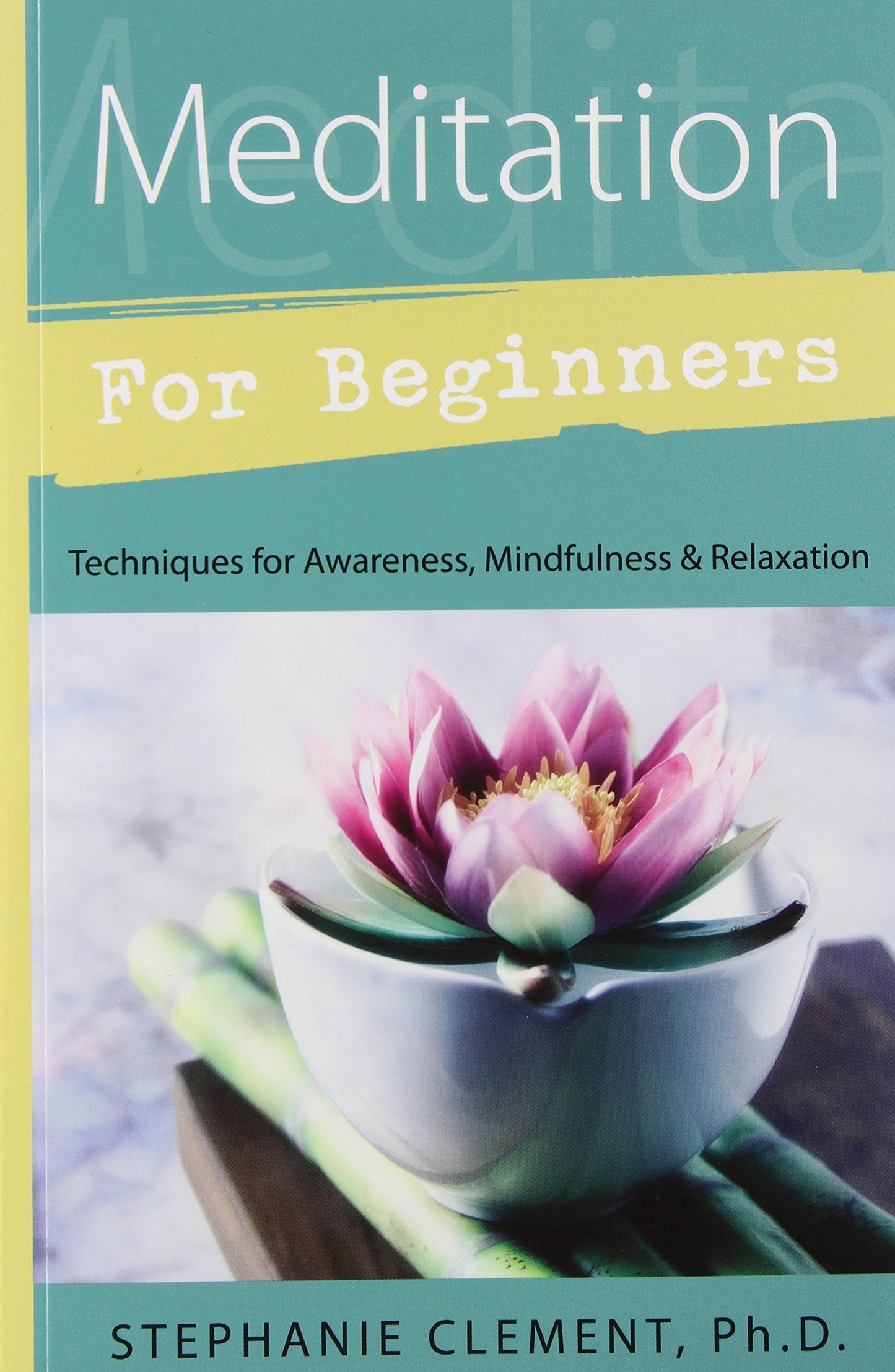 Meditation for Beginners: Techniques for Awareness, Mindfulness & Relaxation book cover