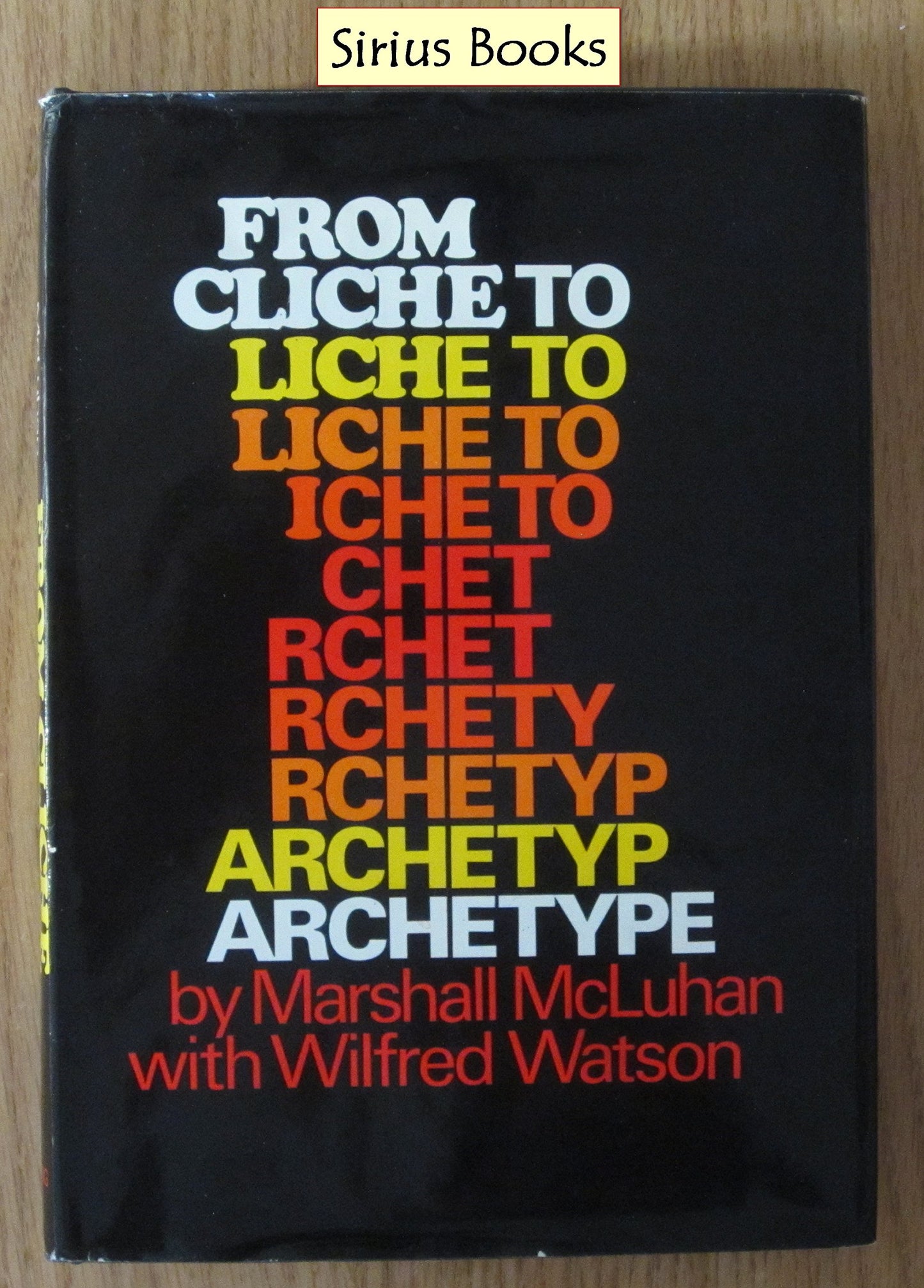 From Cliche to AR book cover