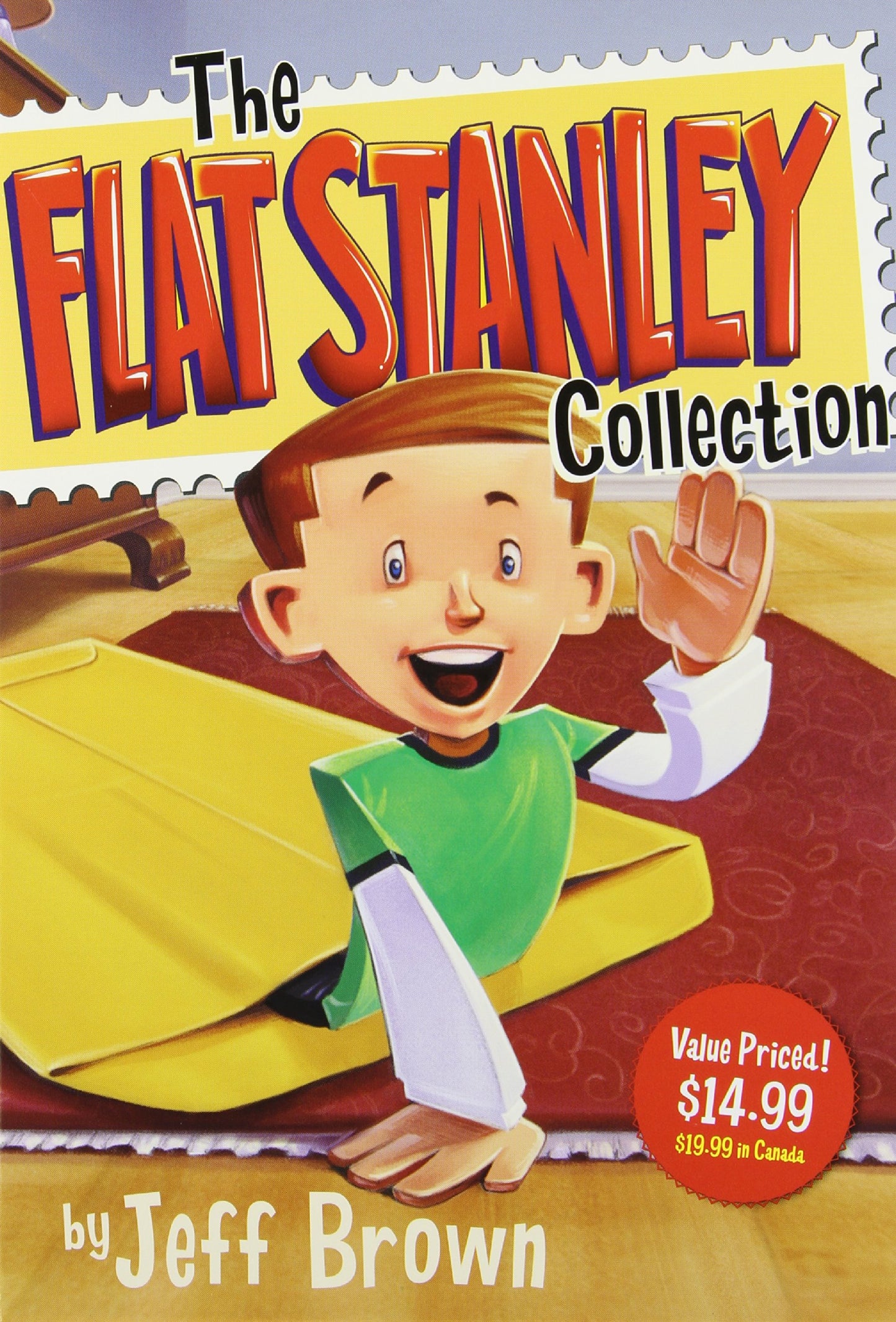 Flat Stanley Collection Box Set: Flat Stanley, Invisible Stanley, Stanley in Space, and Stanley, Flat Again!