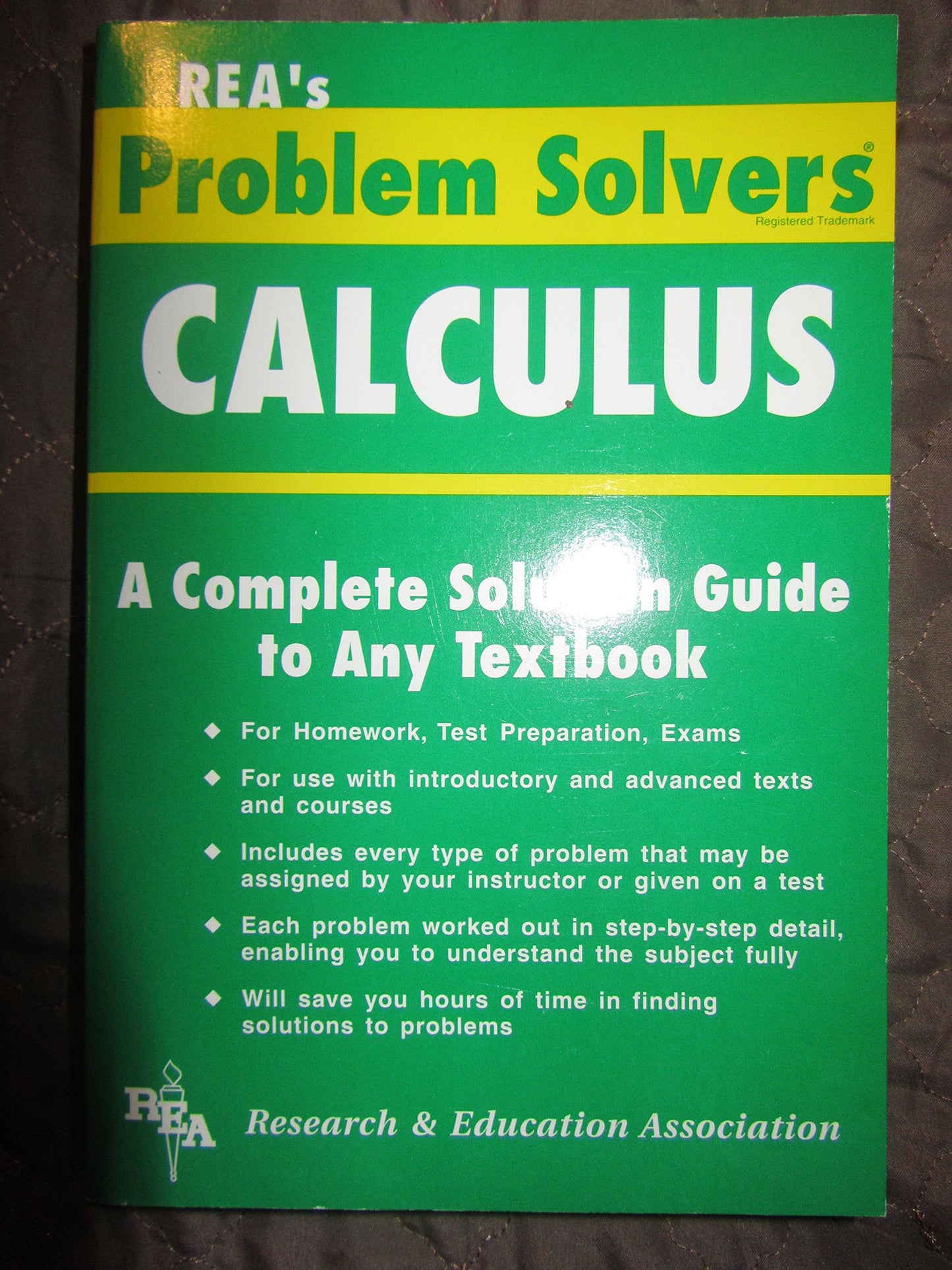 Calculus Problem Solver (Revised) book cover