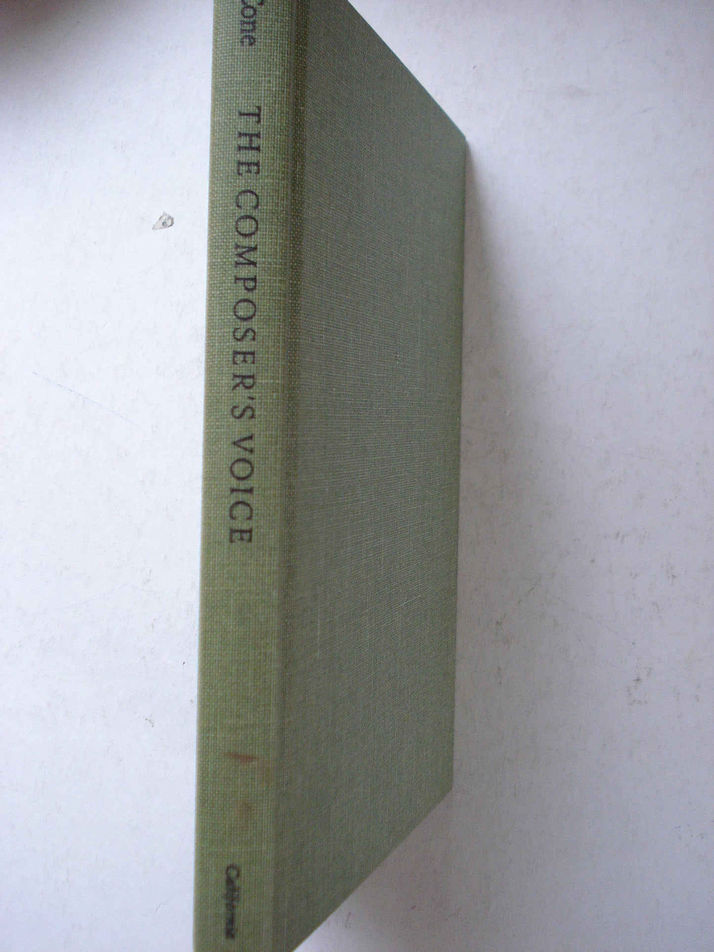 Composer's Voice book cover