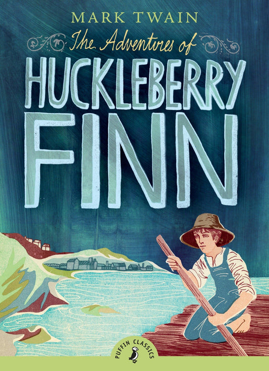 Adventures of Huckleberry Finn book cover