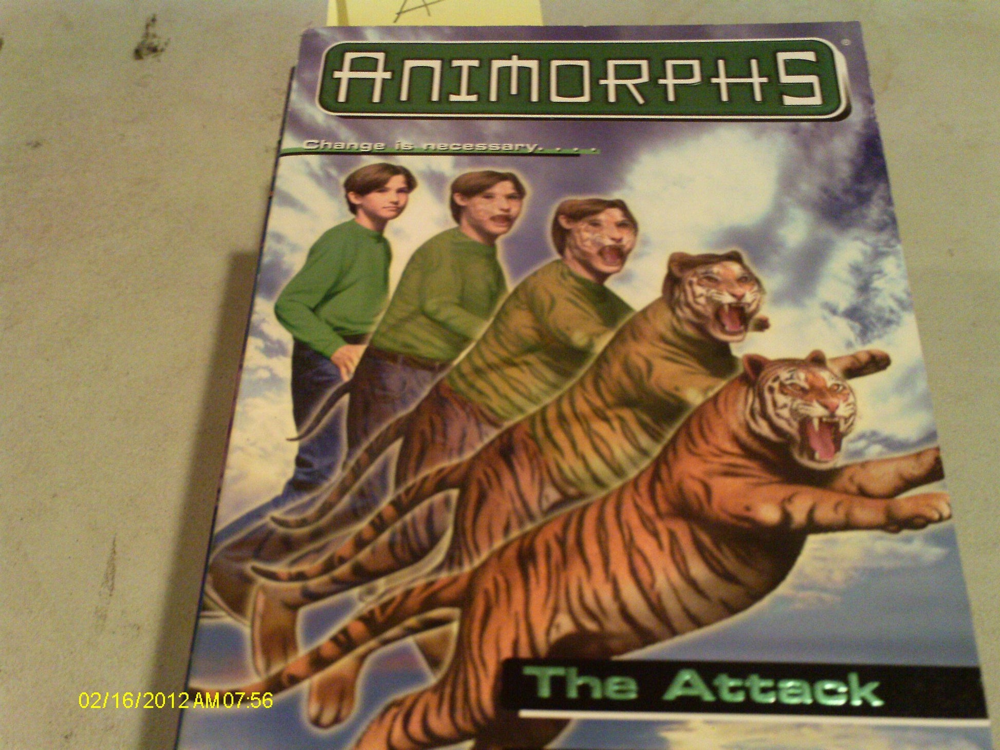 Animorphs #26: The Attack book cover