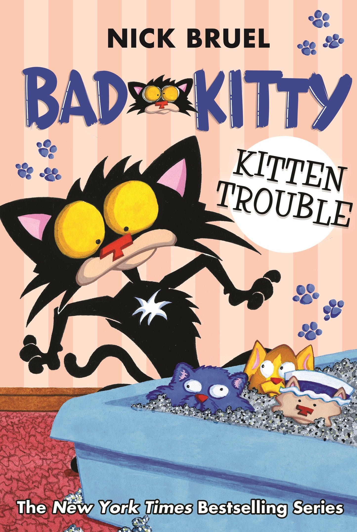 Bad Kitty: Kitten Trouble (Classic Black-And-White Edition) book cover