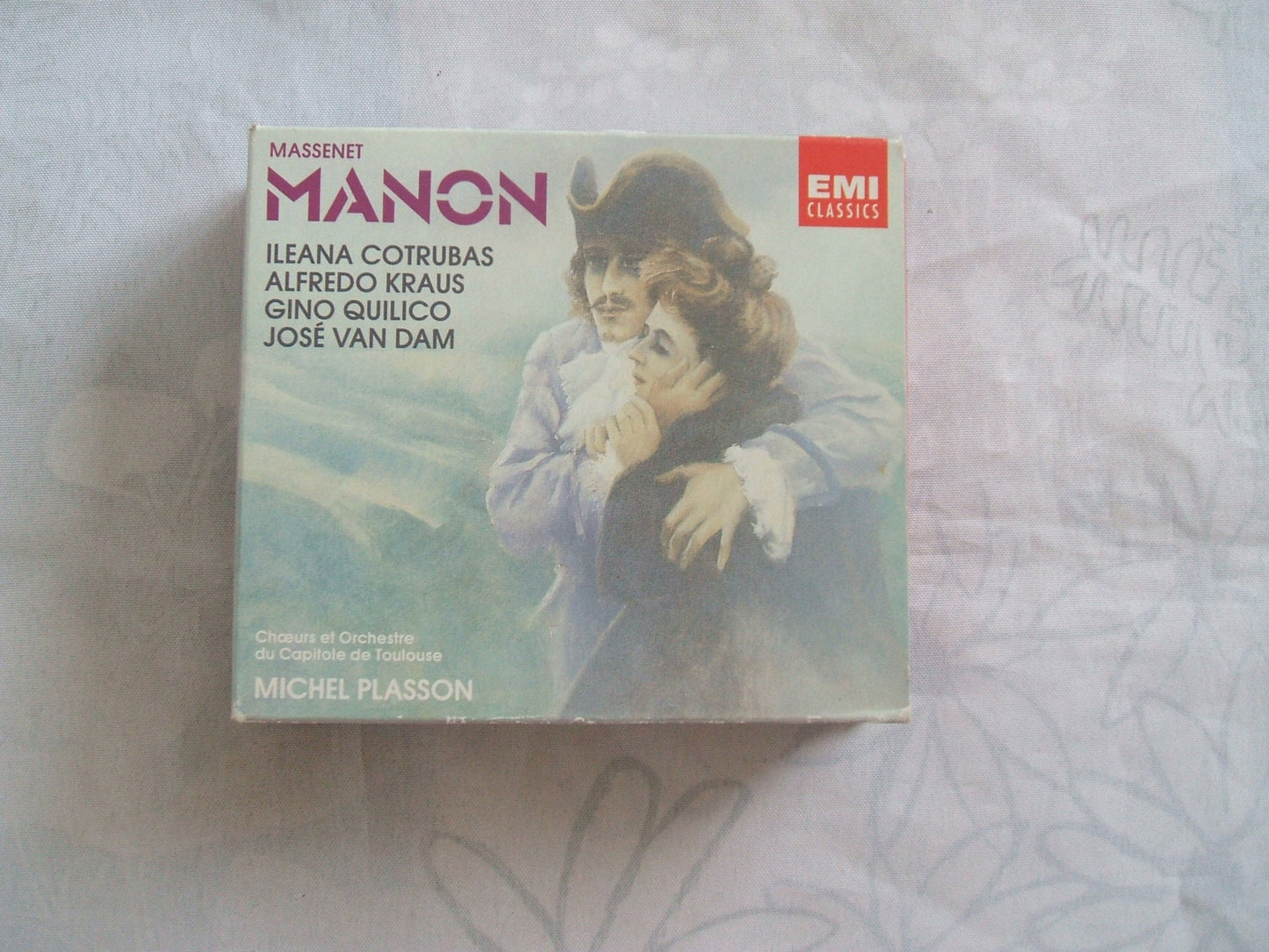 Massenet - Manon / Cotrubas · Kraus · Quilico · van Dam · Capitole de Toulouse · Plasson book cover