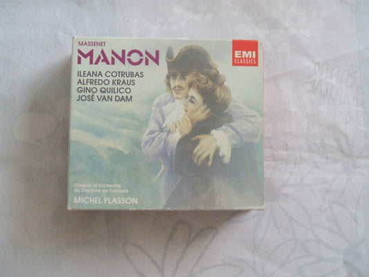 Massenet - Manon / Cotrubas · Kraus · Quilico · van Dam · Capitole de Toulouse · Plasson book cover