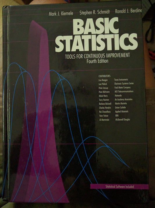 Basic Statistics: Tools for Continuous Improvement book cover