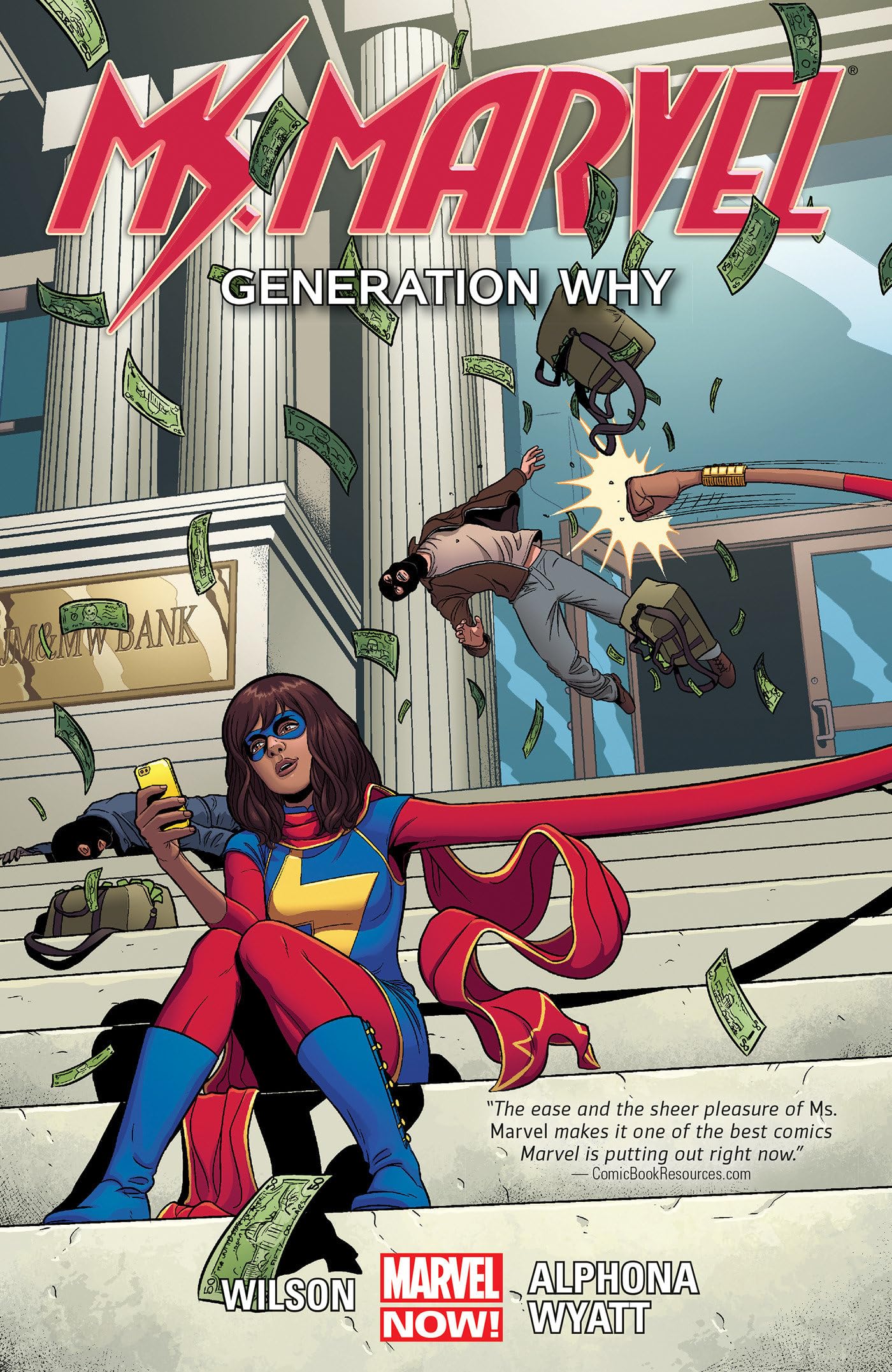 Ms. Marvel Vol. 2: Generation Why book cover