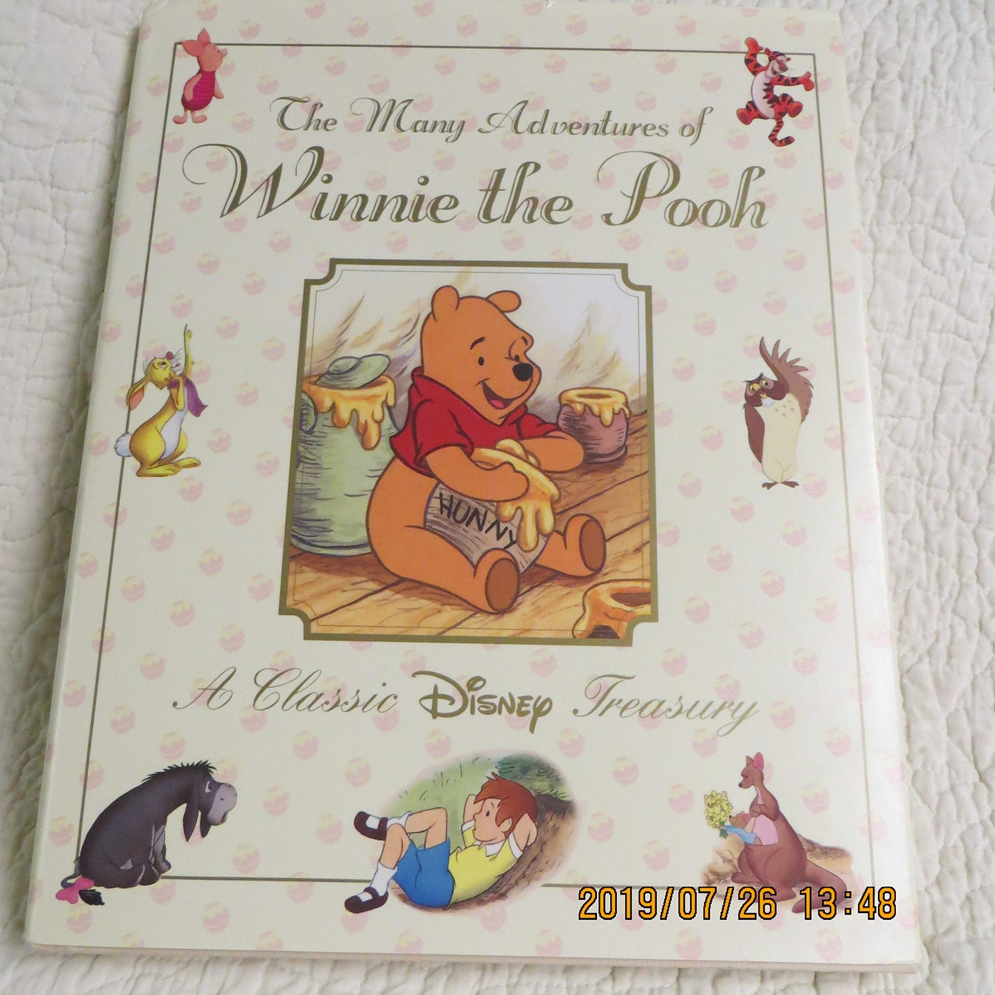 Many Adventures of Winnie the Pooh: A Classic Disney Treasury book cover