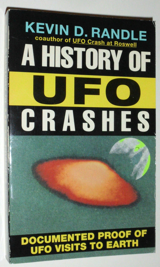 History of UFO Crashes book cover