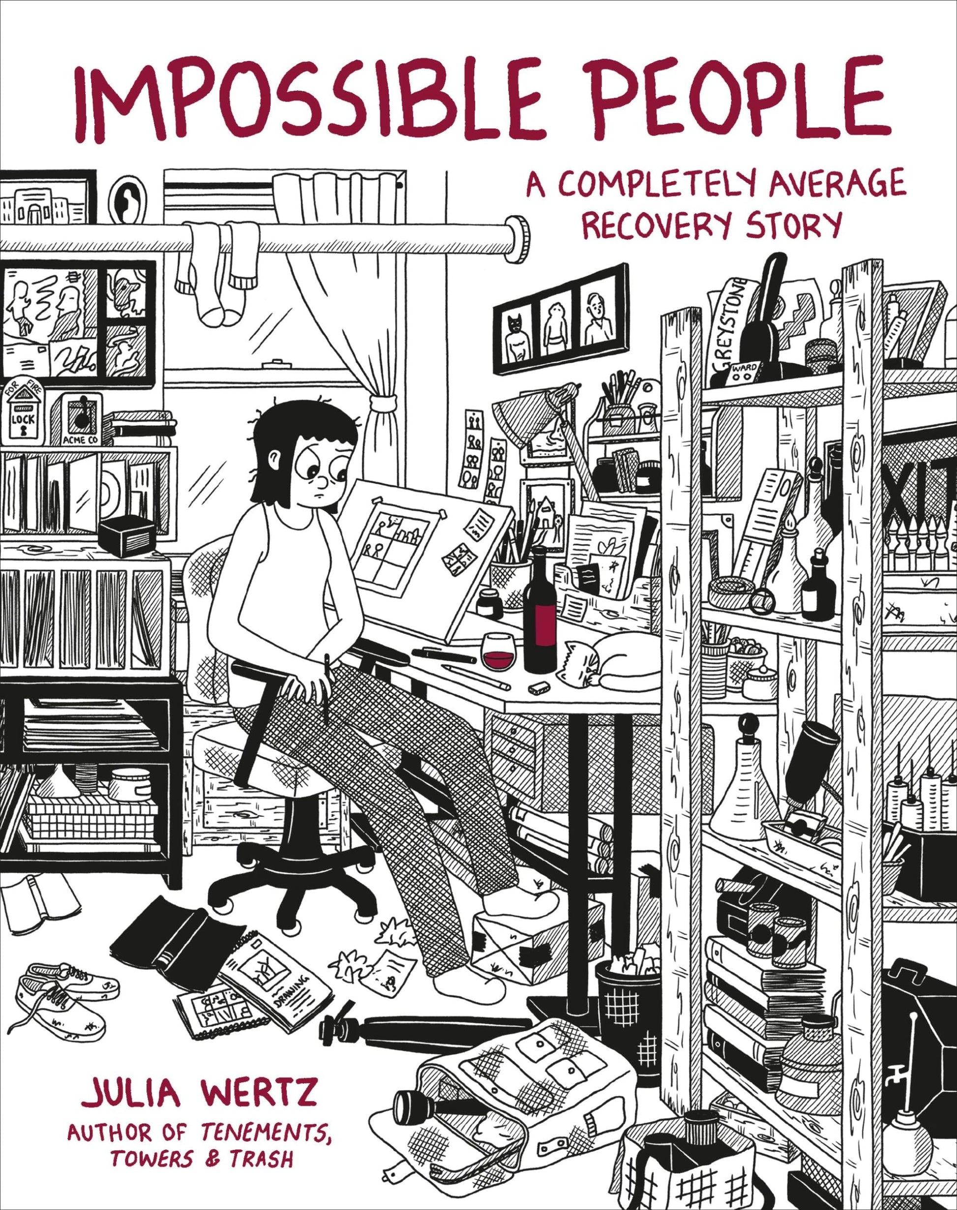 Impossible People: A Completely Average Recovery Story book cover