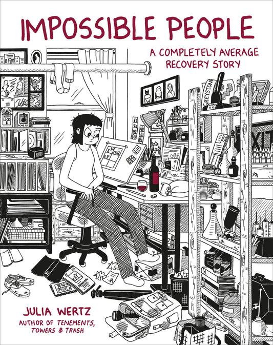 Impossible People: A Completely Average Recovery Story book cover