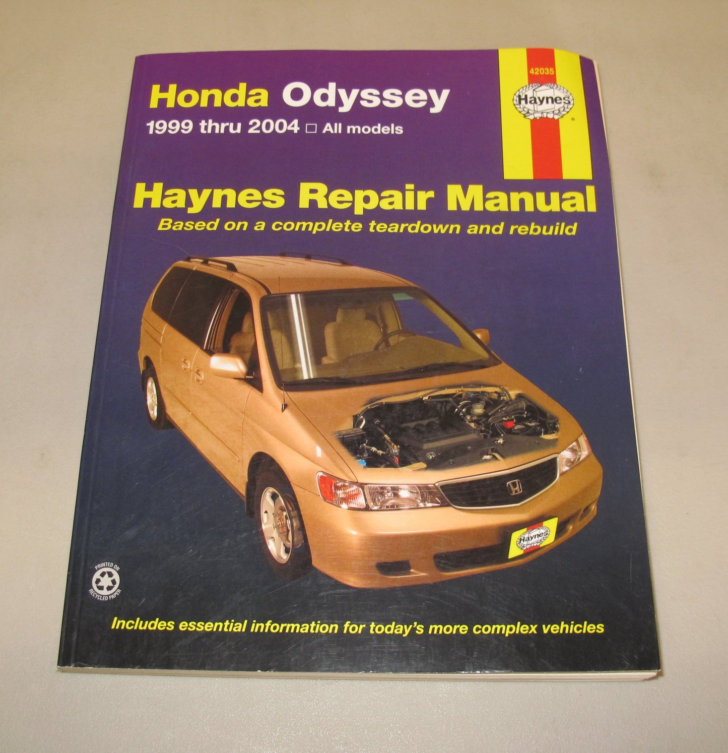 Honda Odyssey '99 Thru '04