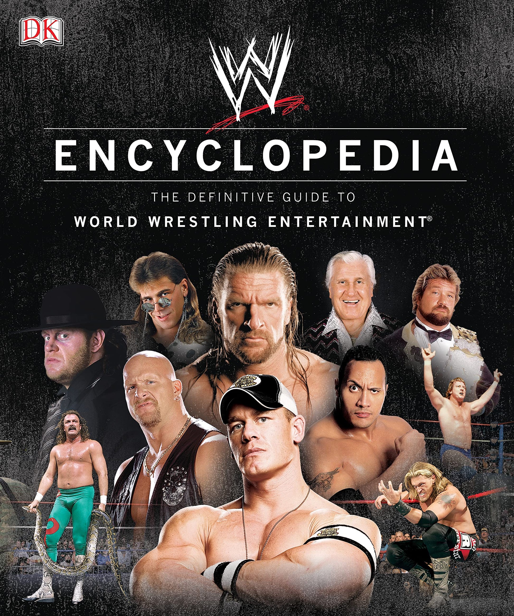 WWE Encyclopedia: The Definitive Guide to World Wrestling Entertainment book cover