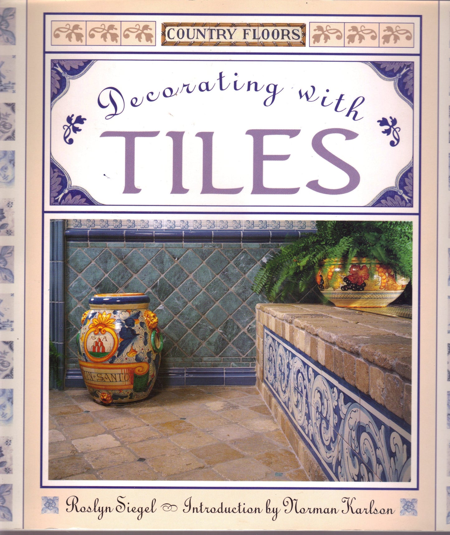 Country Floors Decorating with Tiles book cover