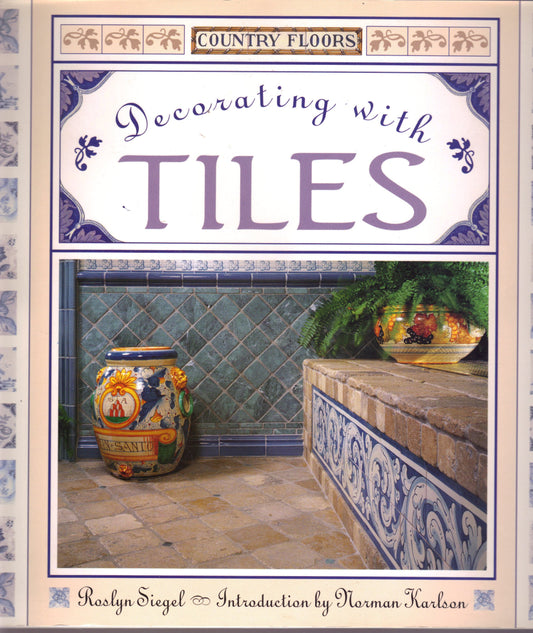 Country Floors Decorating with Tiles book cover