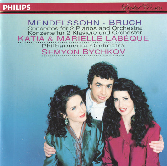 Mendelssohn & Bruch: Concertos for 2 Pianos book cover
