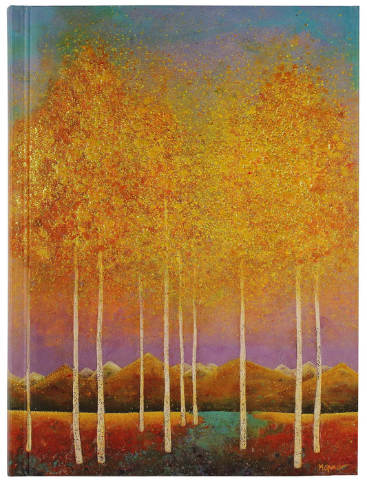 Jrnl Moonlit Aspens book cover