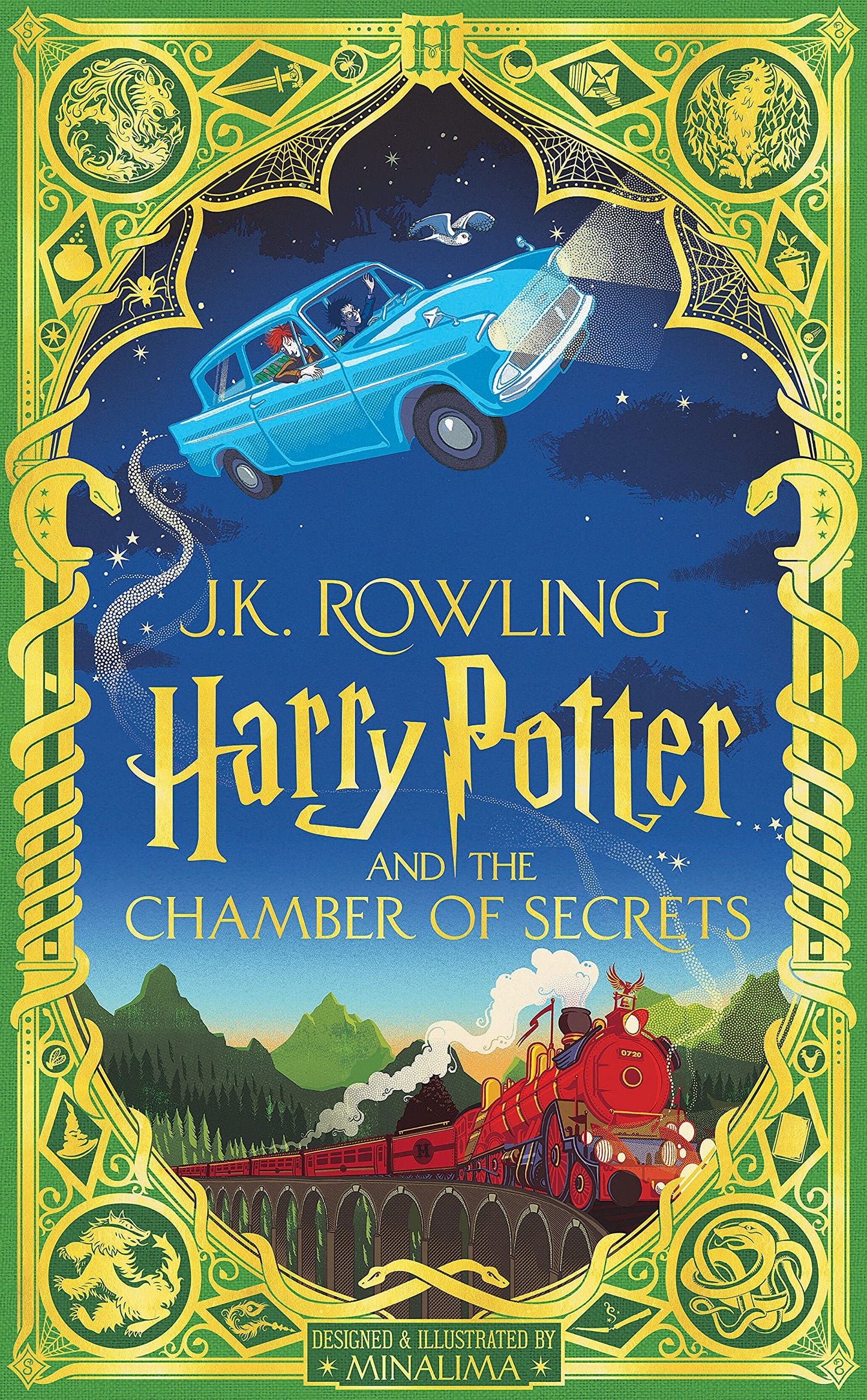 Harry Potter and the Chamber of Secrets (Harry Potter, Book 2) (Minalima Edition) (Interactive Illustrated Edition): Volume 2 (Minalima)