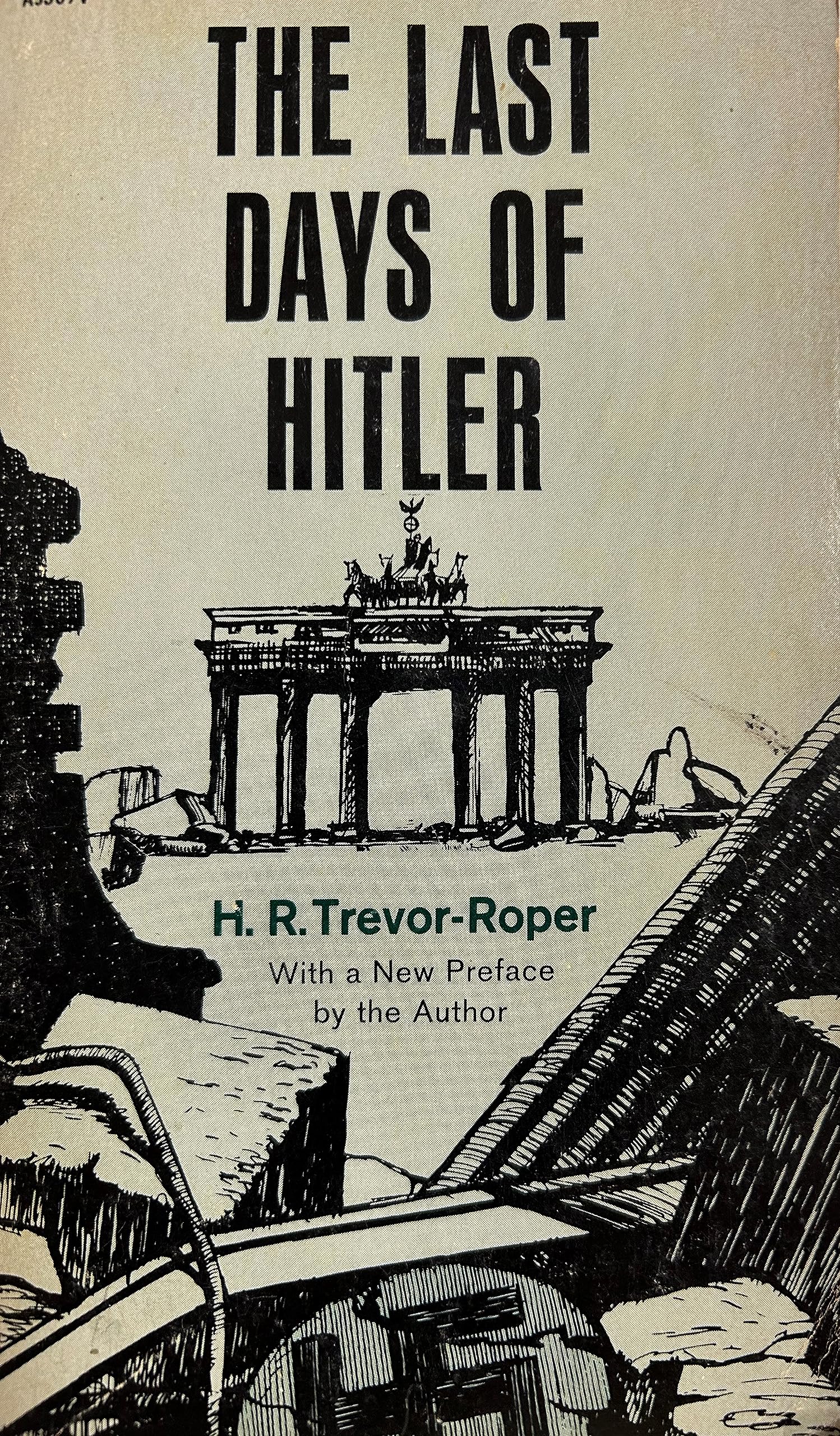 The Last Days of Hitler book cover