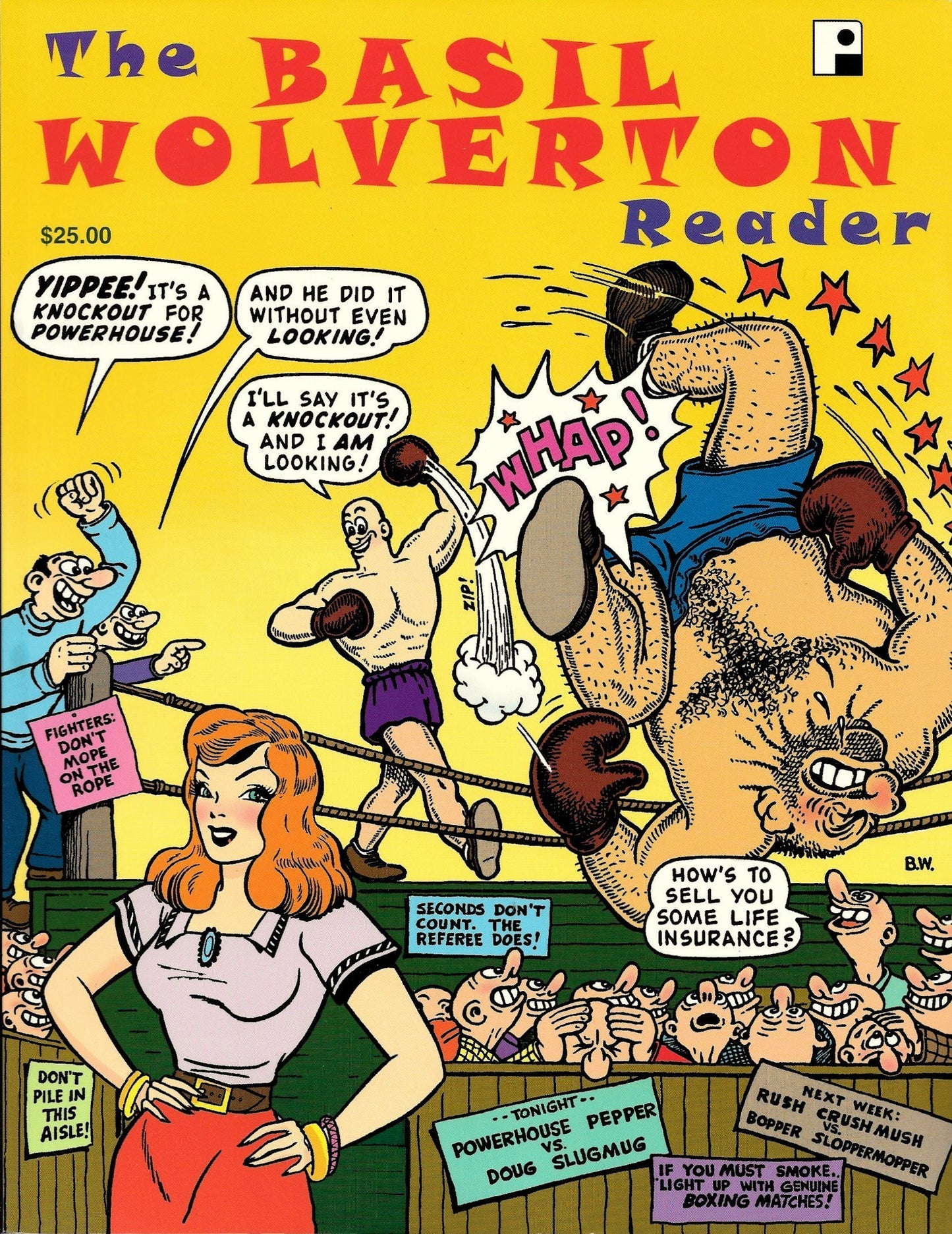 The Basil Wolverton Reader book cover