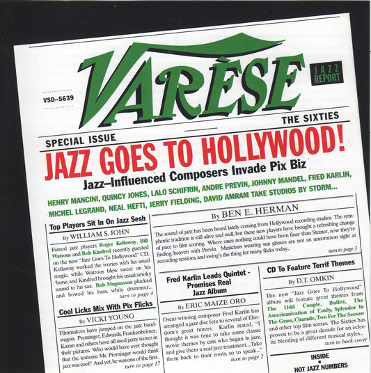 Jazz Goes to Hollywood: 60s book cover