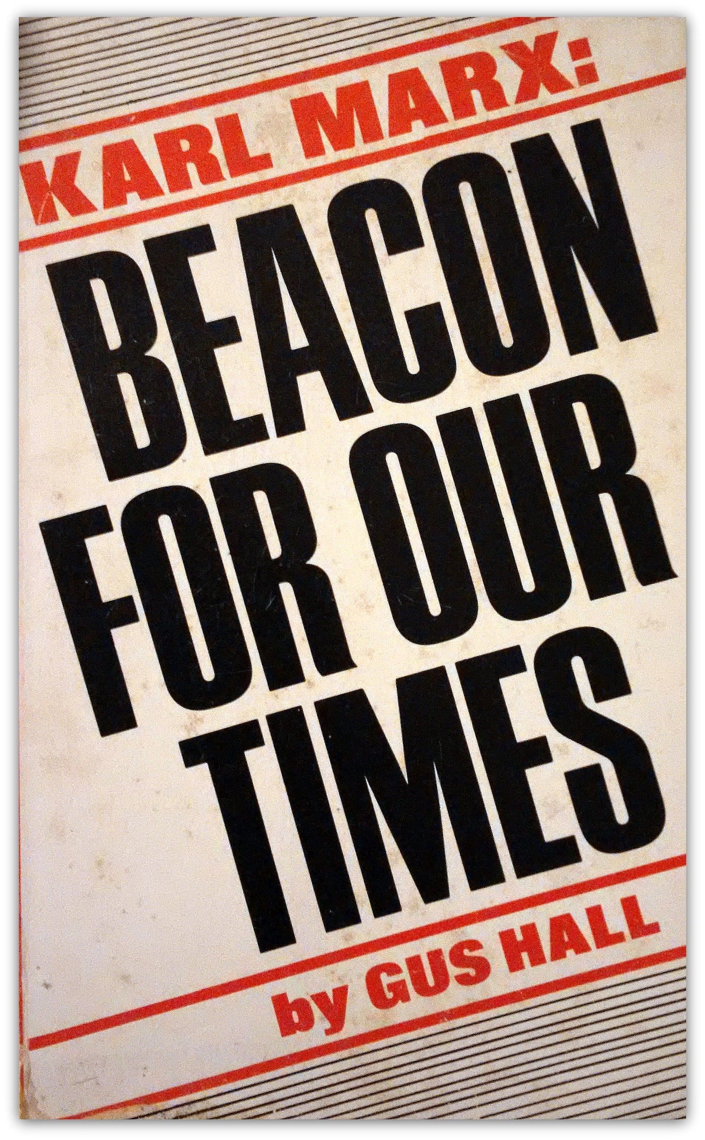 Karl Marx, Beacon for Our Times book cover