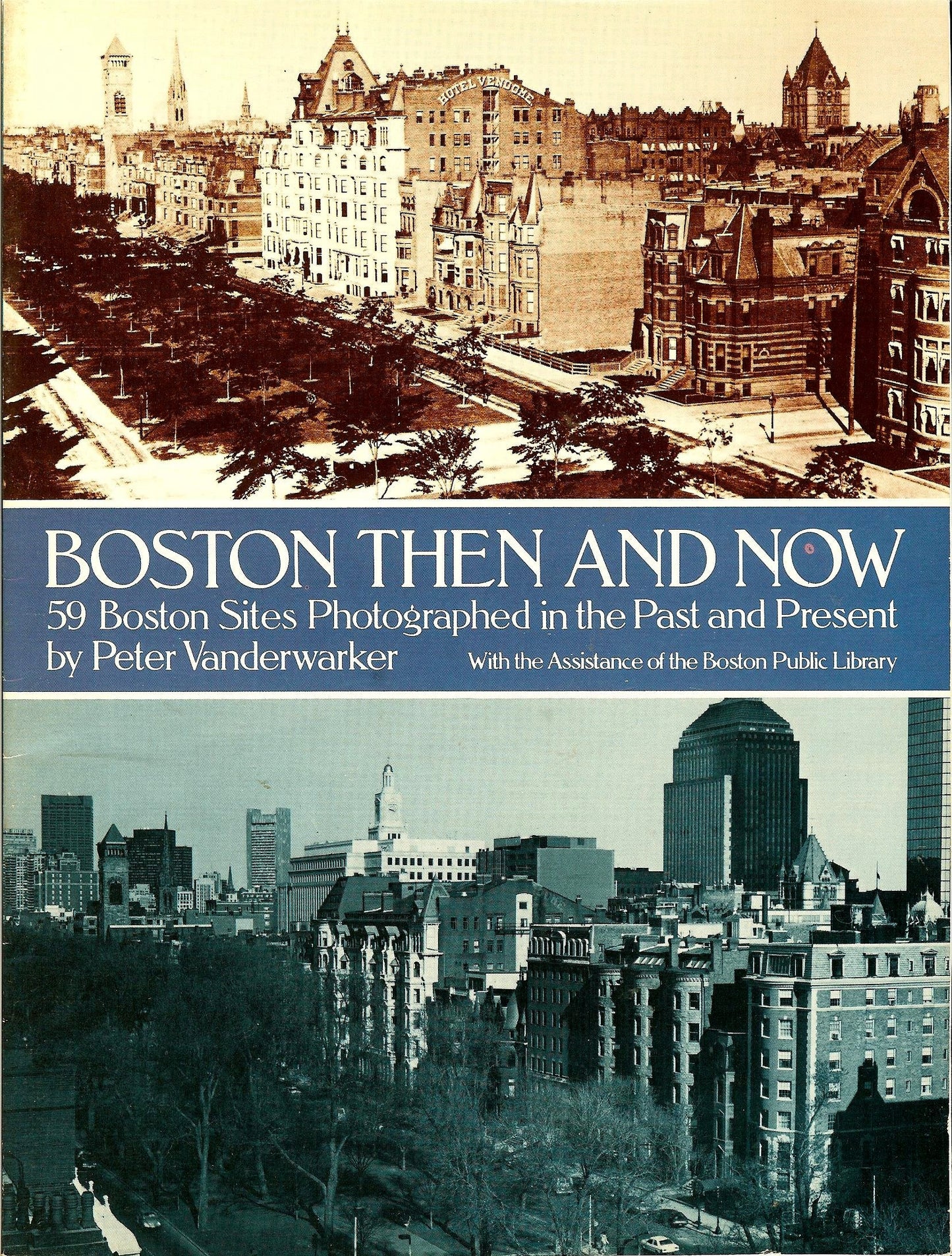 Boston, Then and Now book cover