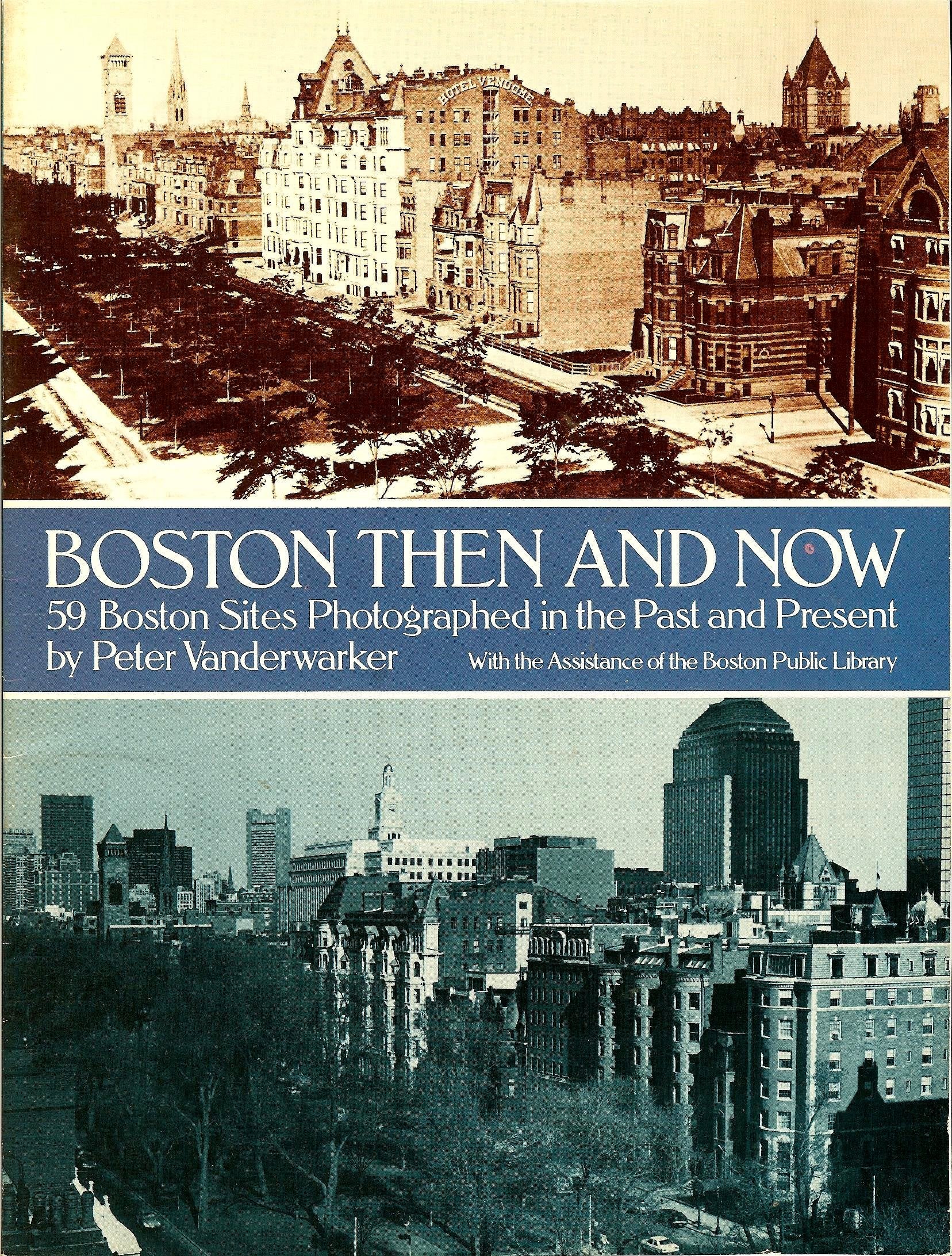 Boston, Then and Now book cover