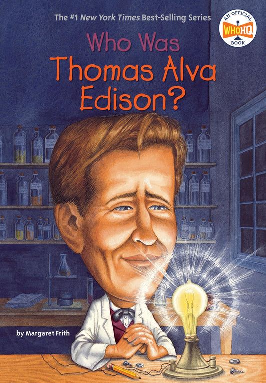 Who Was Thomas Alva Edison? book cover