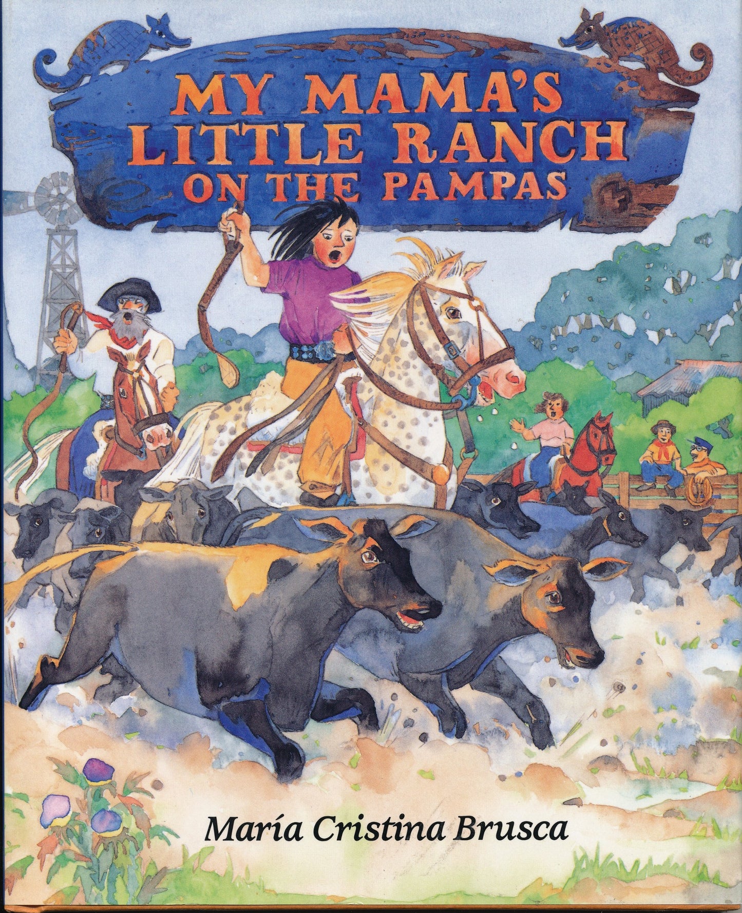 My Mama's Little Ranch on the Pampas book cover