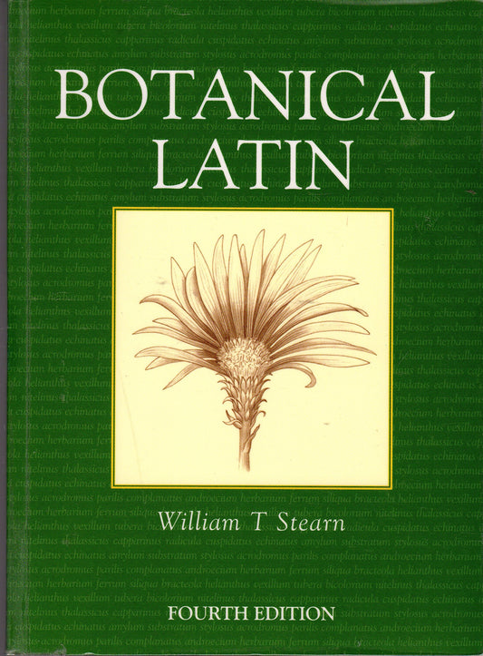 Botanical Latin book cover