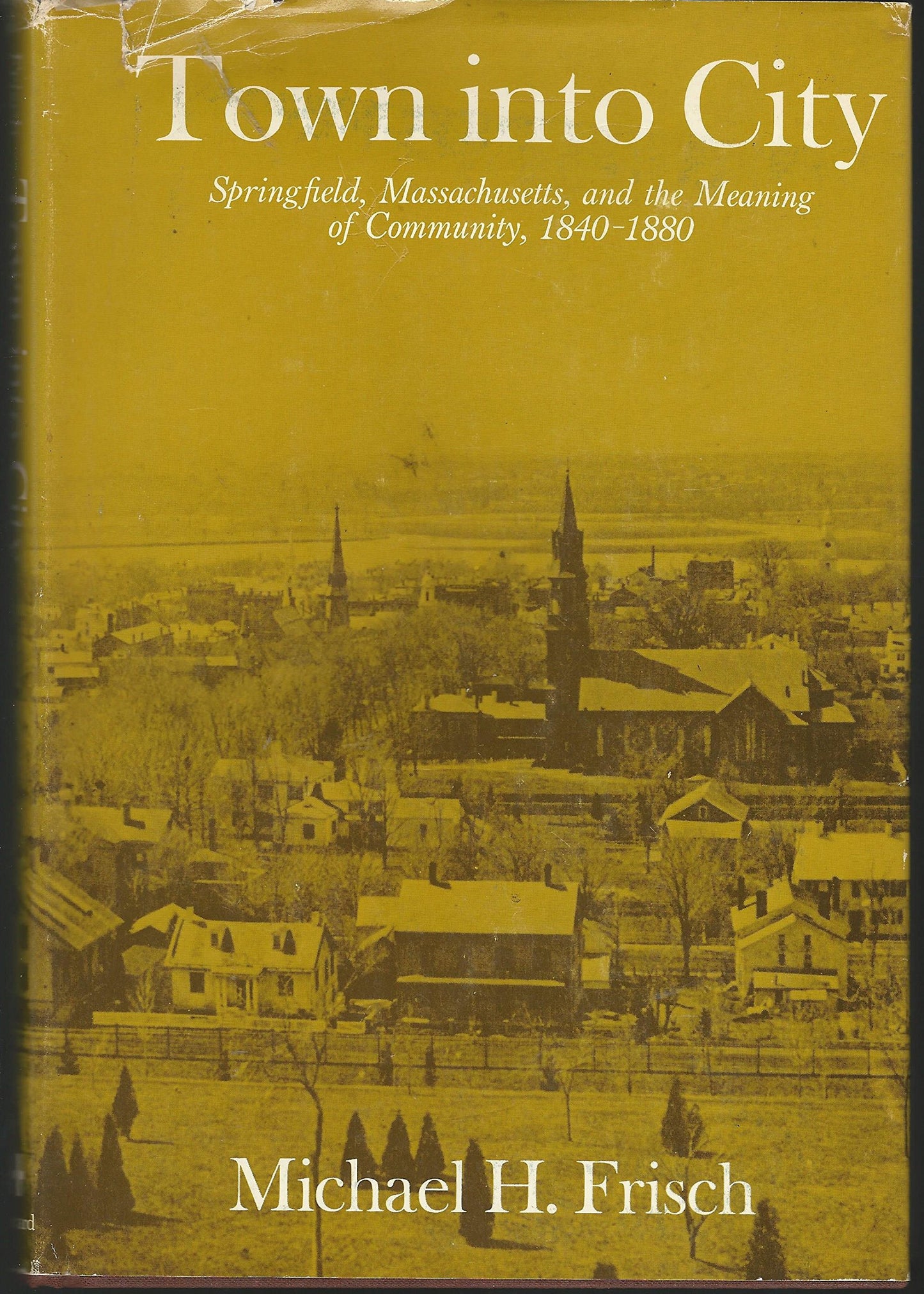 Town Into City: Springfield, Massachusetts, and the Meaning of Community, 1840-1880 book cover