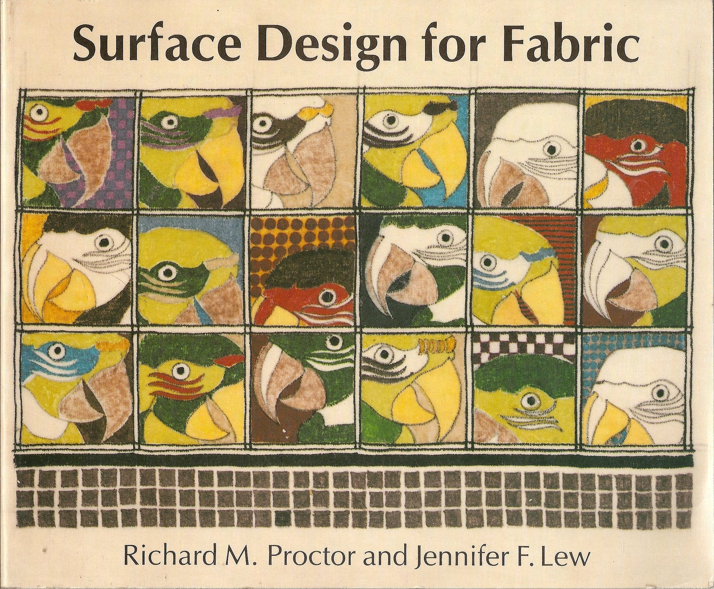 Surface Design for Fabric book cover