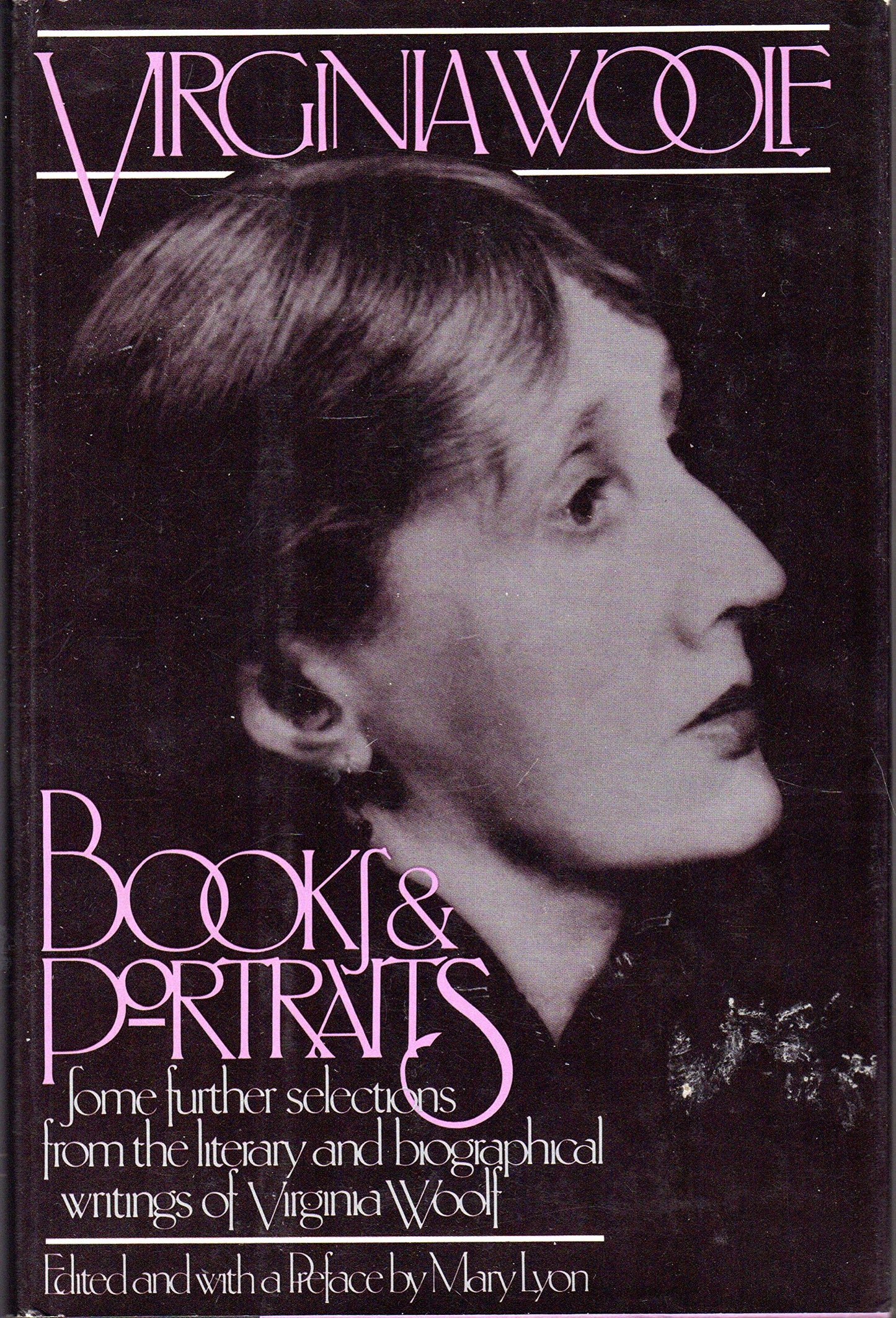 Books and Portraits: Some Further Selections from the Literary and Biographical Writings of Virginia Woolf (American) book cover