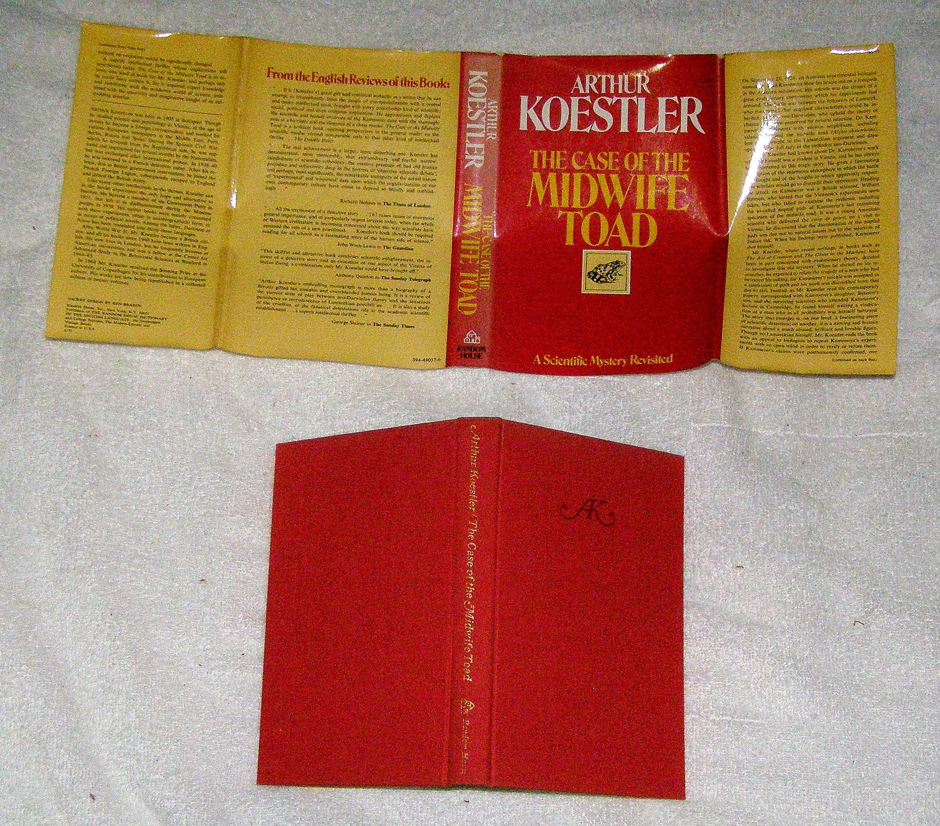 Case of the Midwife Toad book cover