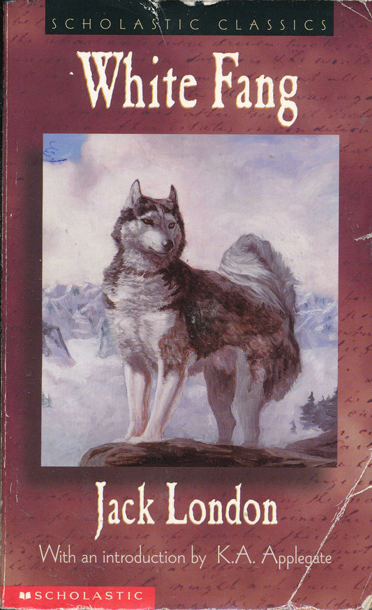 White Fang (Scholastic Edition) book cover