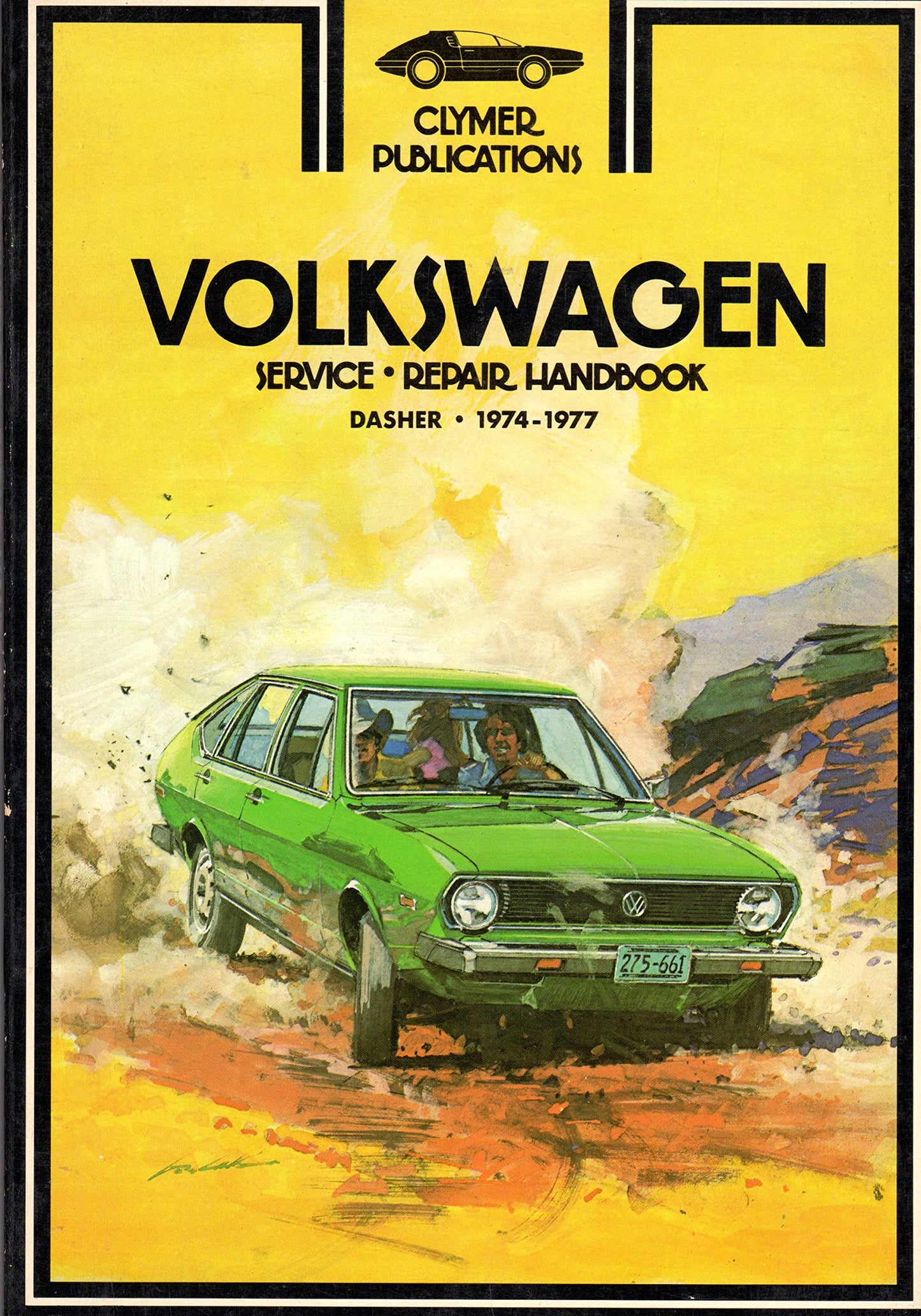 Volkswagen Rabbit & Scirocco 1975-1978 Shop Manual book cover
