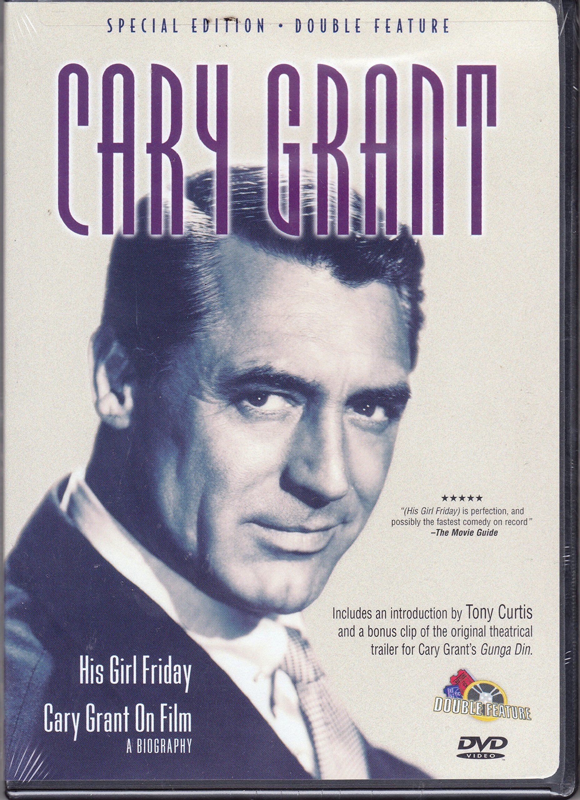 His Girl Friday/Cary Grant on Film: A Biography [DVD] book cover