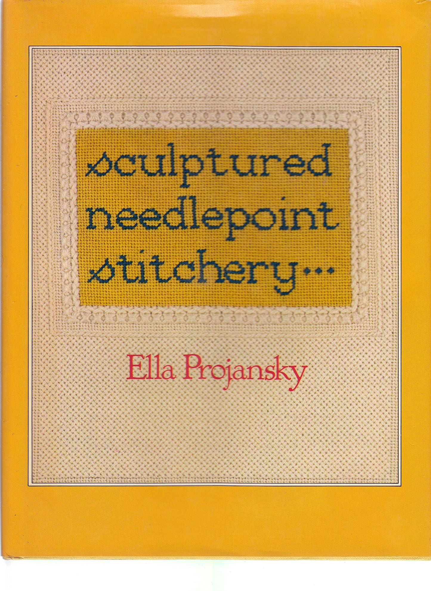 Sculptured Needlepoint Stitchery book cover