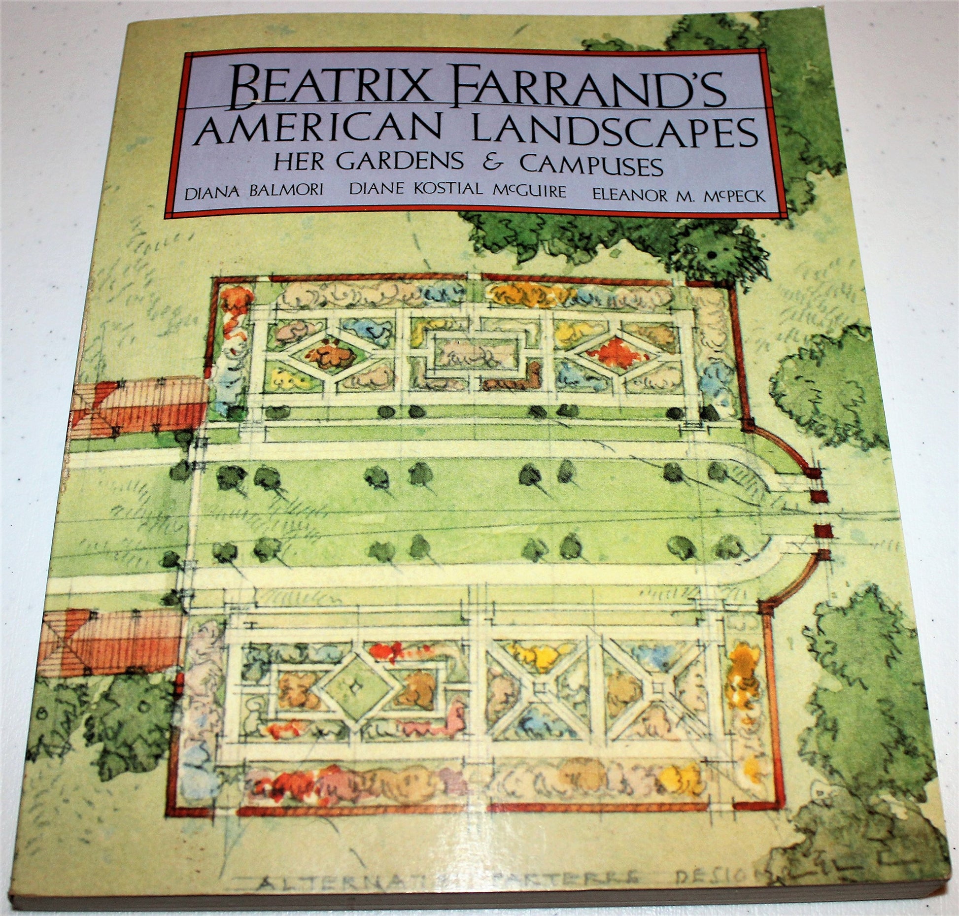 Beatrix Farrand's American Landscapes: Her Gardens and Campuses book cover
