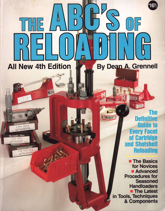 ABC's of Reloading book cover