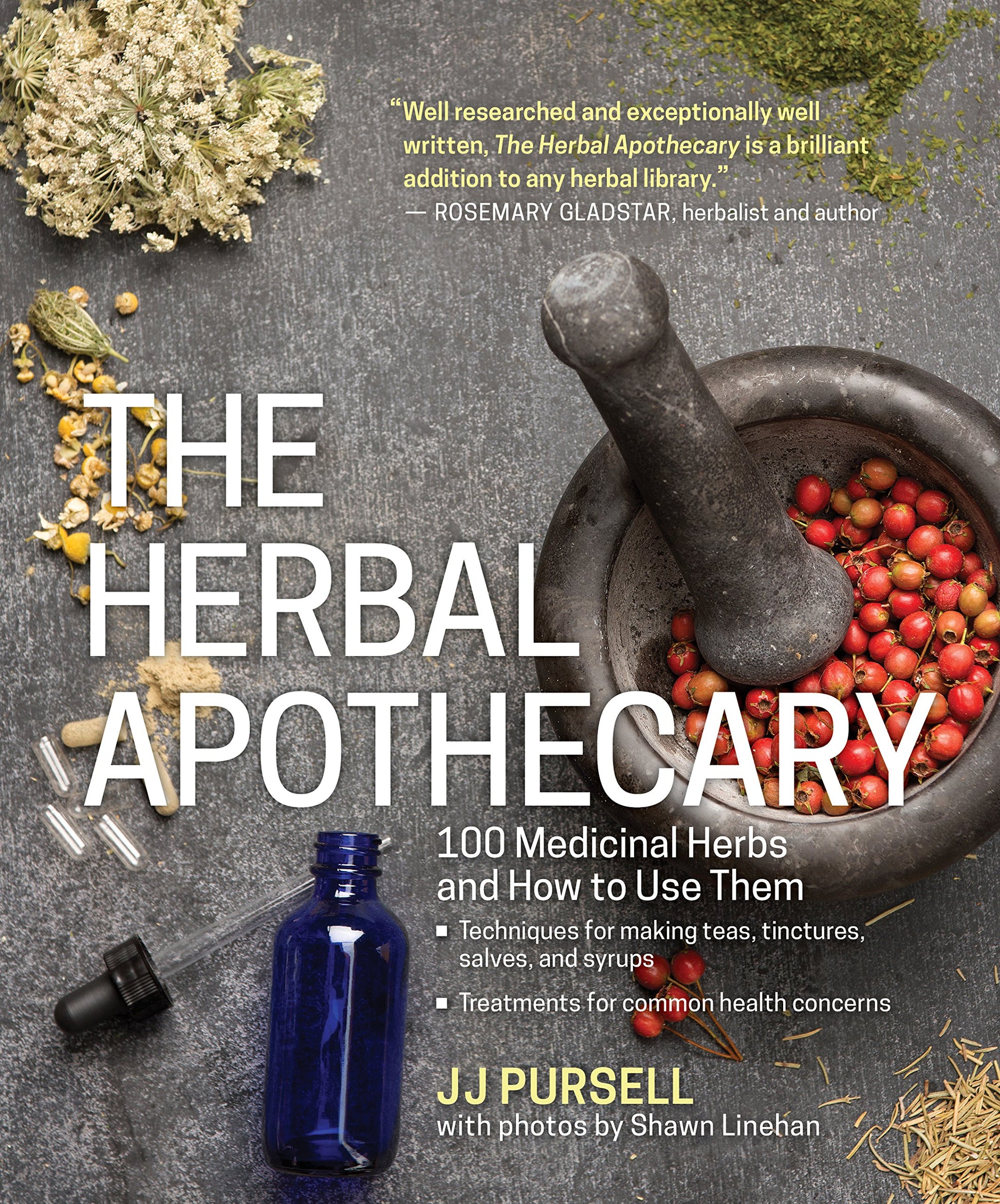 Herbal Apothecary: 100 Medicinal Herbs and How to Use Them book cover