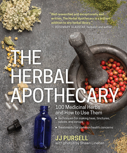 Herbal Apothecary: 100 Medicinal Herbs and How to Use Them book cover